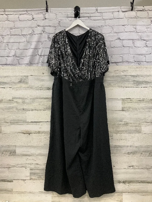 Jumpsuit By Clothes Mentor In Black, Size: 2x