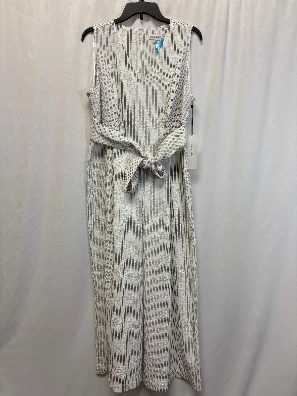 Jumpsuit By Calvin Klein In White, Size: L