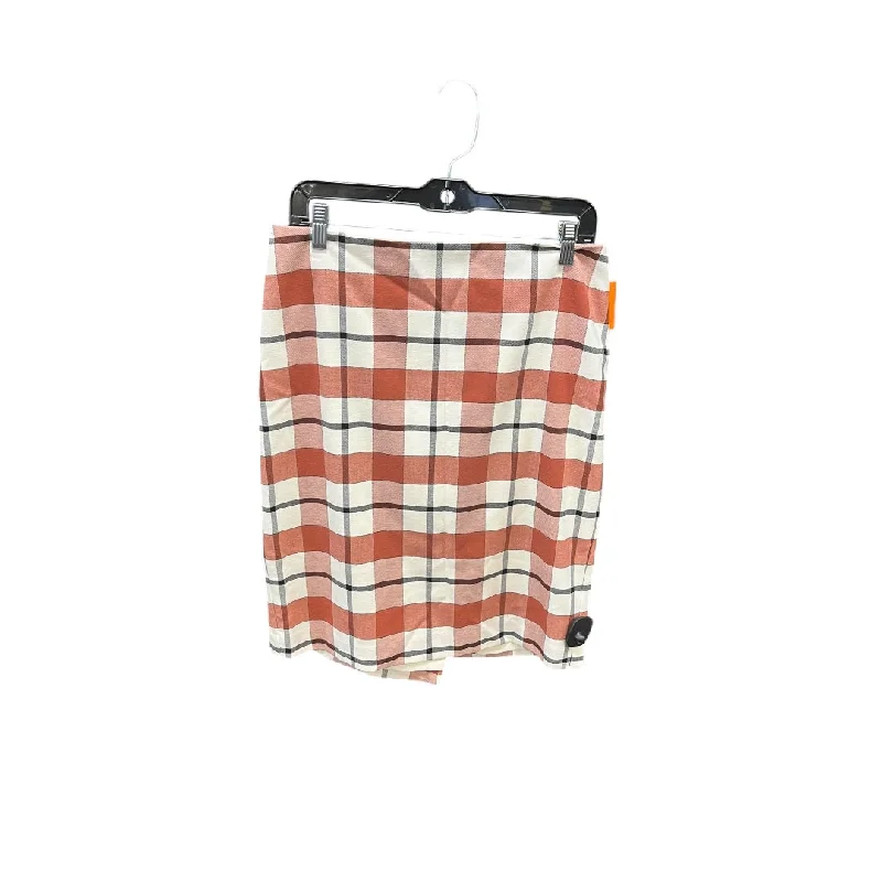 Skirt Mini & Short By Ann Taylor In Orange, Size: 10