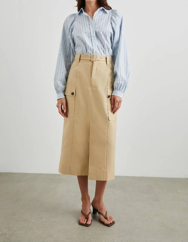 Cyrus Skirt In Khaki