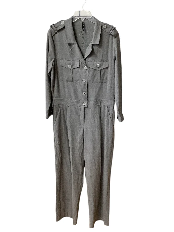 Jumpsuit By Zara In Grey, Size: L