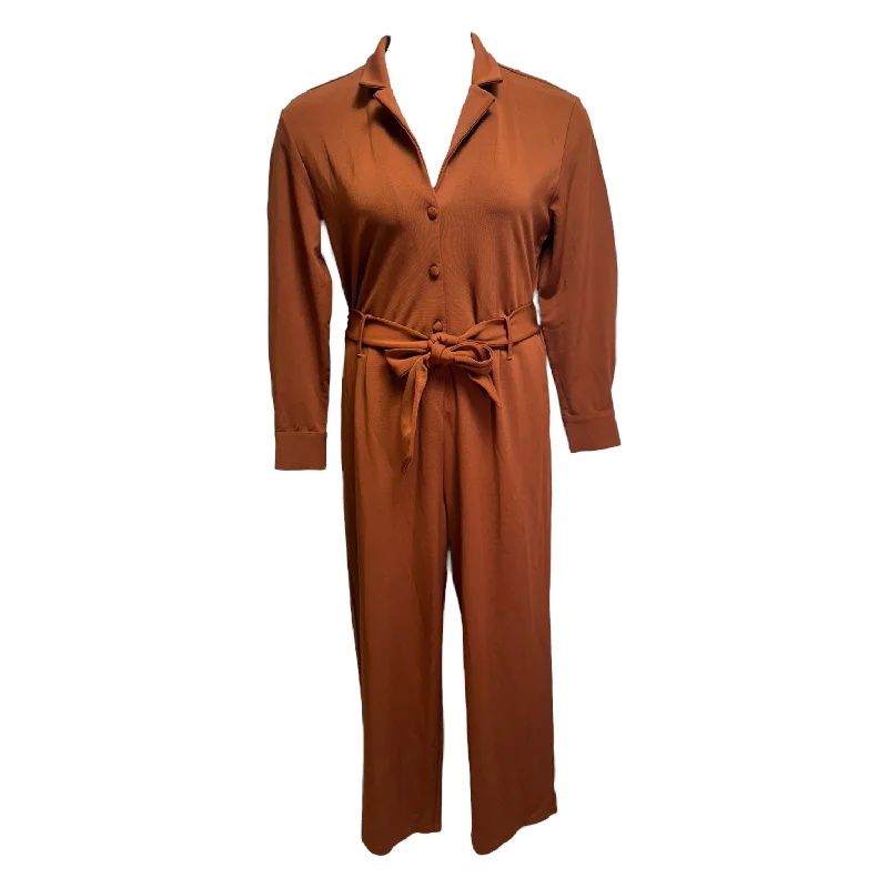 Belted Jumpsuit By Atelier & Other Stories In Orange, Size: 8