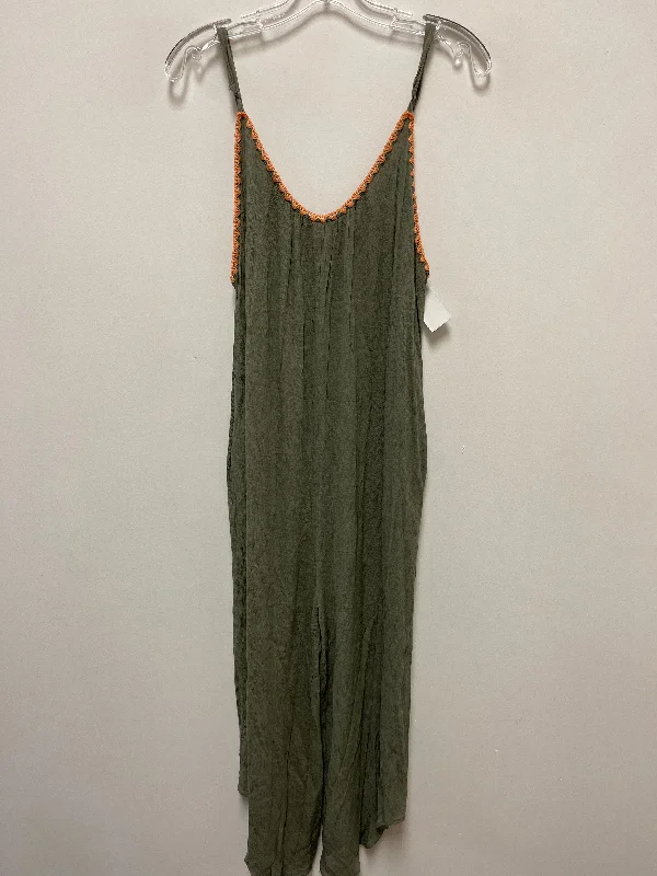 Jumpsuit By Clothes Mentor In Green, Size: L