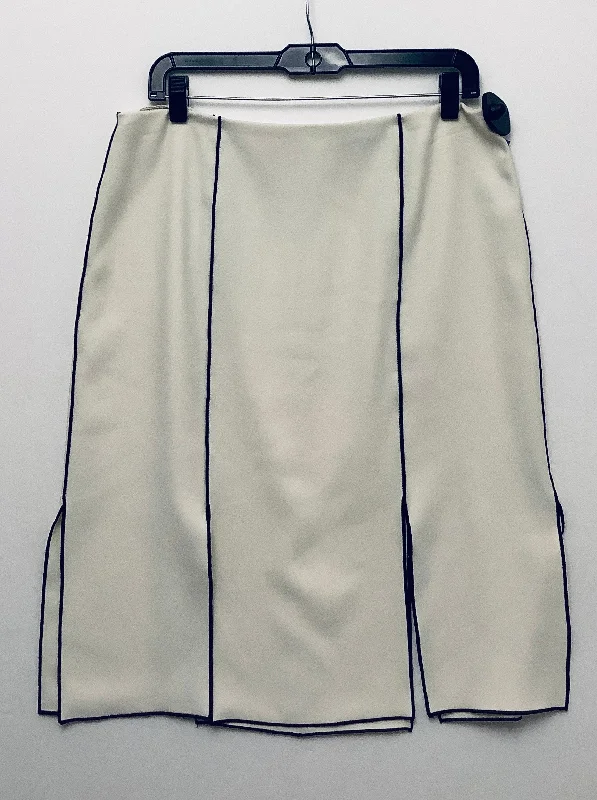 Skirt Mini & Short By Lauren By Ralph Lauren In White, Size: 8