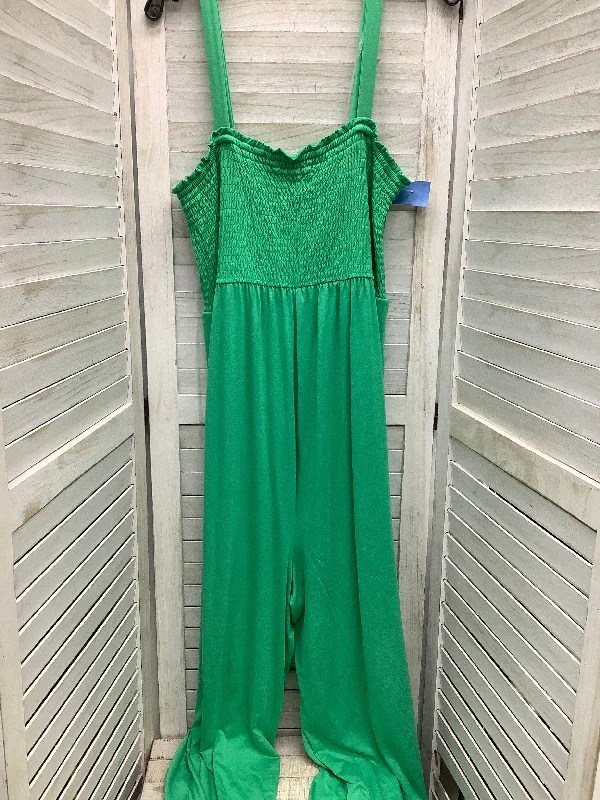 Jumpsuit By Ingrid & Isabel In Green, Size: Xxl