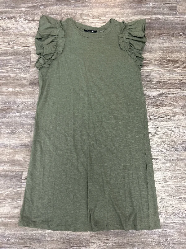 Dress Casual Midi By T Tahari In Green, Size: M