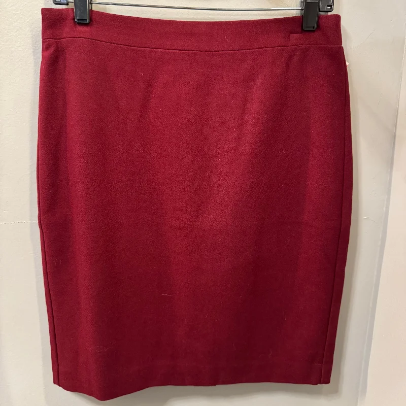 Skirt Mini & Short By J. Crew In Red, Size: 6