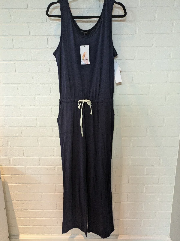 Navy Jumpsuit Clothes Mentor, Size L