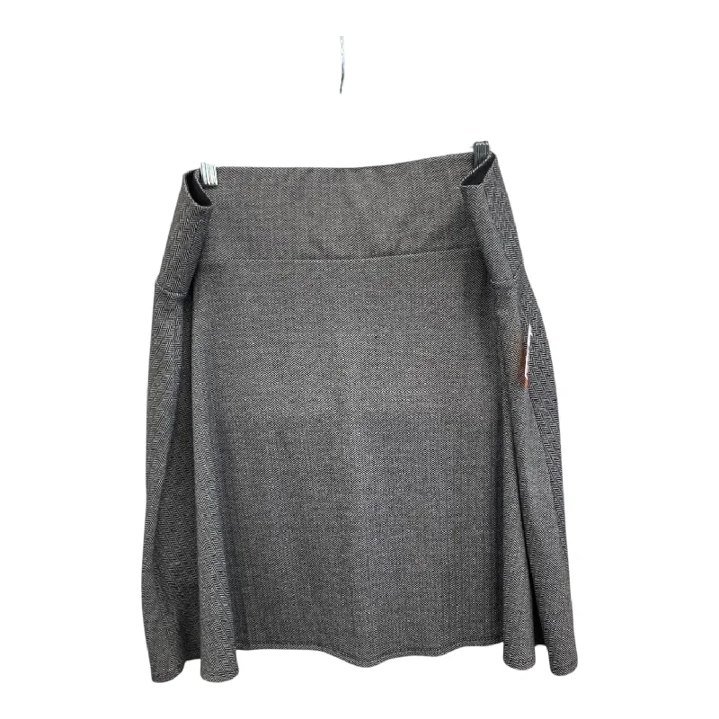 Skirt Mini & Short By Apt 9 In Black & Grey, Size:18