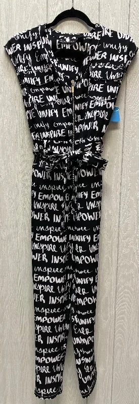 Jumpsuit By New York And Co In Black & White, Size: Xs