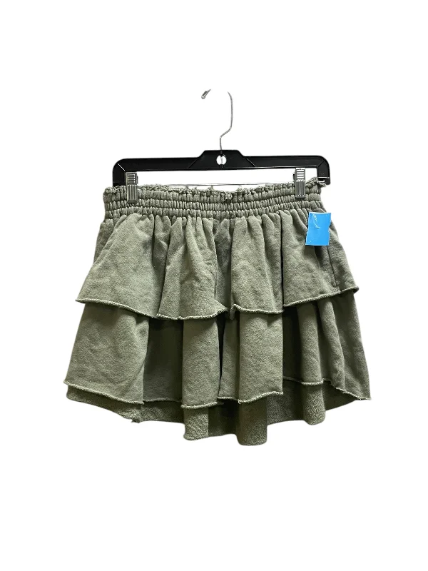 Skirt Mini & Short By Aerie In Green, Size: M