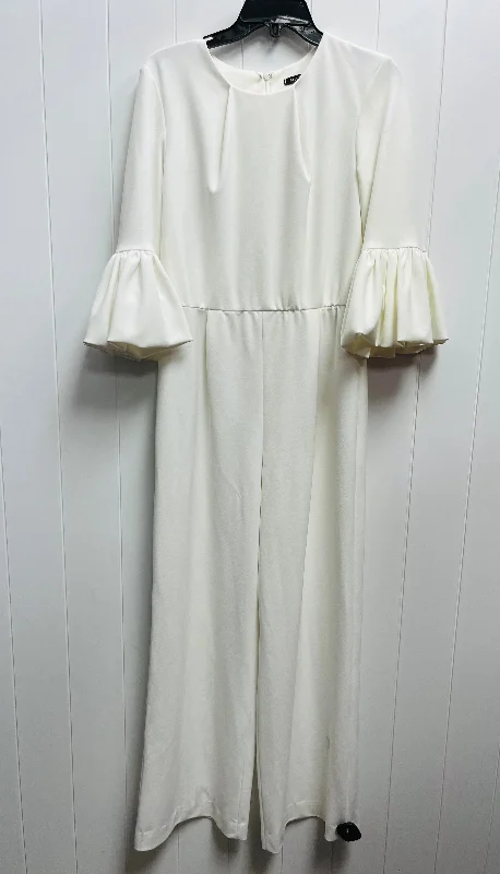 Jumpsuit By Marina In White, Size: 8