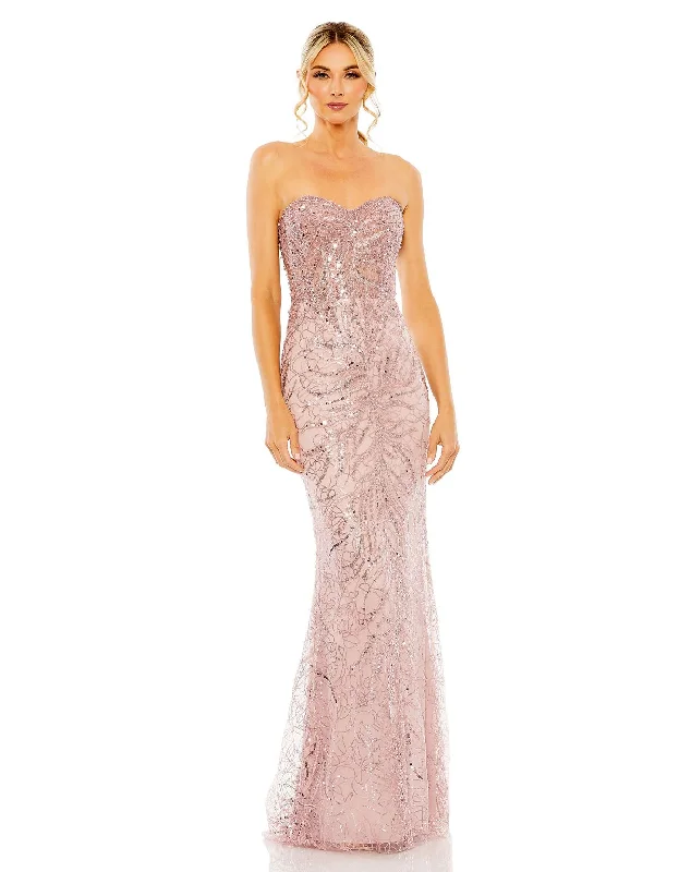 Mac Duggal 20544 Glittered Long Prom Dress