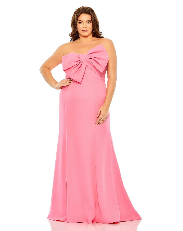 Mac Duggal 49709W Plus Size Formal Prom Long Gown